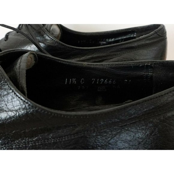 Florsheim Black Leather Oxfords Formal Work Imperial Career Dress Shoes 11.5 C main image 3